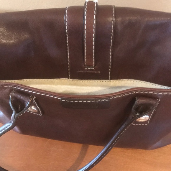 Michael Kors Vintage Shoulder Bag Brown Silver. - Picture 3 of 8